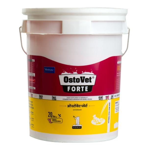 OstoVet® FORTE Liquid feed supplement of Minerals, Peptides and Vitamins for Cattle Feeding